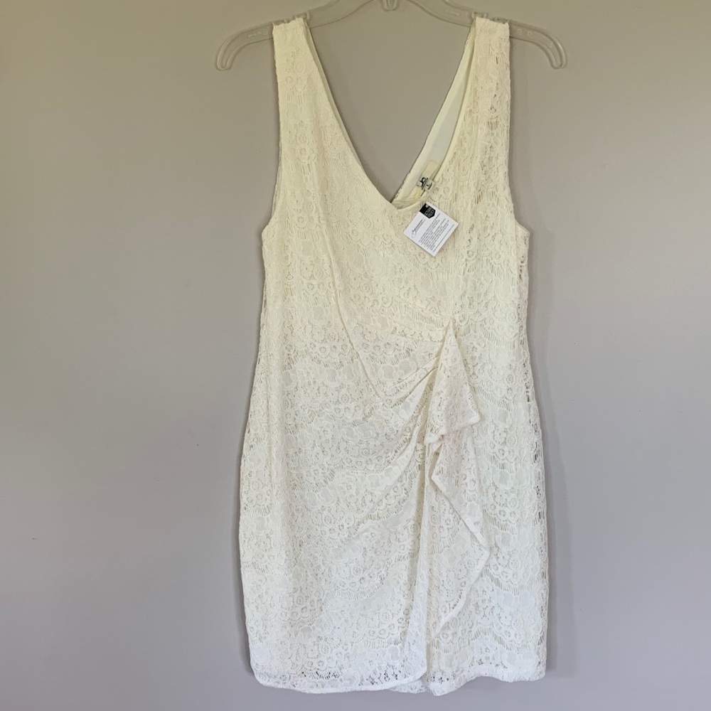 Ivory lace dress